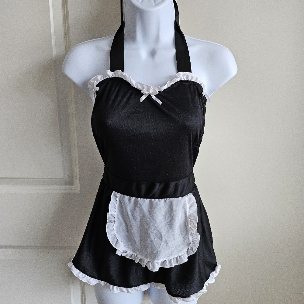 French Maid Lingerie Set, Dreamgirl, One Size